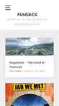Mobile Screenshot of funsack.com